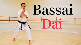 Kata Bassai Dai Full Tutorial [upl. by Eetnuahs273]