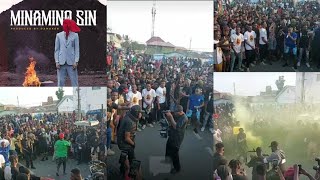 shatta wale minamino sin music videos shoot with the street behind the scenes [upl. by Ezana]