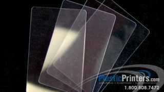 Clear Plastic Card Stock [upl. by Canotas]