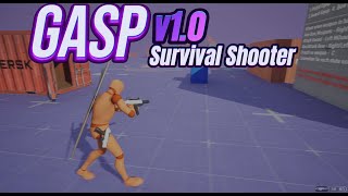 GASPSS  Game Animation Sample Project  Survival Shooter v1 [upl. by Bork]