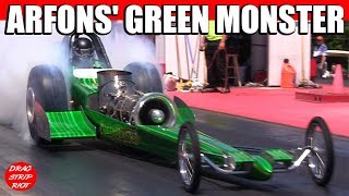 Jet Car Drag Racing Arfons Green Monster Nostalgia Classic [upl. by Molahs]