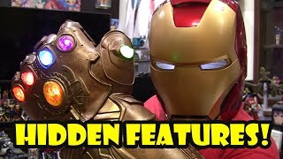 Marvel Legends Infinity Gauntlet HIDDEN Features [upl. by Nanyt]