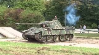 Panzer Panther im Gelände German Tank in Motion 2009 Trier [upl. by Stout]