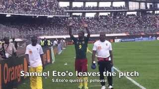 Samuel Etoo retiring from international football [upl. by Akinet627]