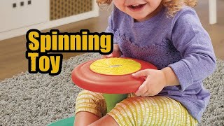 Review Playskool Sit n Spin Classic Spinning Toy for Kids 18M Amazon Exclusive [upl. by Ajnin]