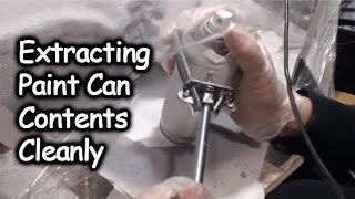 How to Cleanly Puncture and Extract Contents of a Spray Can [upl. by Maxama]