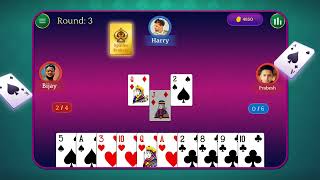 Spades Card Game Easy And Fun Gameplay [upl. by Aynwad]