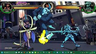 SKULLGIRLS 2ND ENCORE  ELIZA ARCADE MODE  PC ARCADE NESICA  TEKNOPARROT 2023 UK ARCADES [upl. by Kcaj]