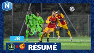 J8 I Paris 13 Atletico  Quevilly Rouen Métropole 01 le résumé I National FFF 20242025 [upl. by Nodal887]