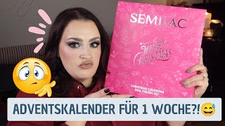 HÄ 😅 NUR 7 TAGE in DIESEM ADVENTSKALENDER 🧐 SEMILAC Unboxing  Kontrajunkie [upl. by Ednalrim]