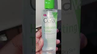 CERA VE💞 Hydrating Lation and Hydrating toner lightweight fluid beauty skincare shorts [upl. by Wilfrid17]