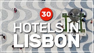 ➡️ 30 hotel recommendations in LISBON 🇵🇹 140 [upl. by Enid905]