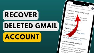 How to Recover Permanently Deleted Gmail Account in 2023 Simple Solution [upl. by Siraval]