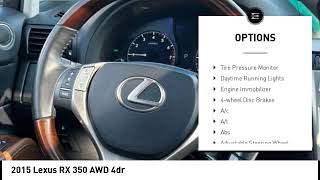 2015 Lexus RX 350 Brookfield WI 24819 [upl. by Buyers]