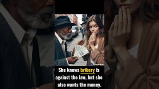 Meaning of BRIBERY with examples [upl. by Dredi]