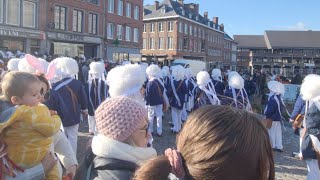 Carnaval de Nivelles 2023 Paysannes Nivelloises lundi aprèsmidi [upl. by Munniks]