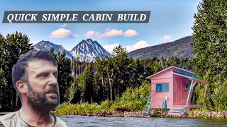 Anyone Can Build This Simple Fun Cabin DIY  Step by Step  Start to Finish Recap Ep11 [upl. by Annaerb188]