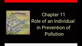 Role of an Individual in Prevention of Pollution Nature Matters [upl. by Faythe]