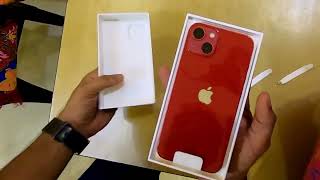 Apple Iphone 13 unboxing Amazon appario retailer [upl. by Kabob]