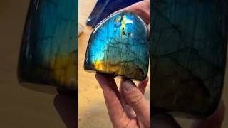 Super flash Labradorite Love this one shorts [upl. by Eatton]