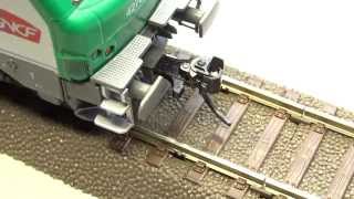 DCC controlled Kadee® uncoupler in HO scale  Remote modkit [upl. by Leod291]