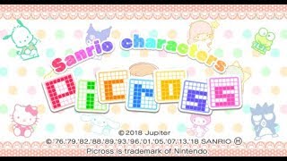 Sanrio characters Picross TrailerNintendo 3DS [upl. by Eastman916]