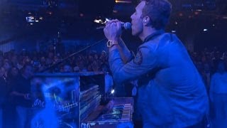 Coldplay  Clocks Live on Letterman [upl. by Yrogiarc540]