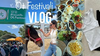 MÜKEMMEL AT ÇİTLİĞİ 😳😍 ⎜ALAÇATI OT FESTİVALİ 🌿 🎊 ⎜İLK VE SON KEZ SÖYLÜYORUM 😊 VLOG [upl. by Grogan27]