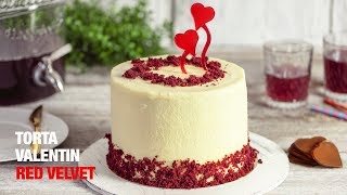 Torta red velvet Valentin [upl. by Rie]