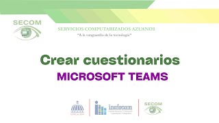 DIPLOMADO EN HB CREAR CUESTIONARIO EN TEAMS [upl. by Ahsienel643]