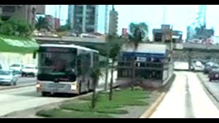 ② BusBeschleunigung Rapid Bus Transit à la JAIME LERNER in Lima Peru Metropolitano 總線加速 [upl. by Ilah]