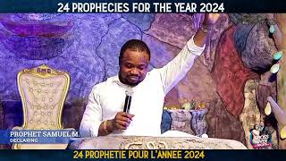 24 Prophecies For the Year 2024 🔥 as you type AMEN so shall he be in your life viral foryou [upl. by Tarr]