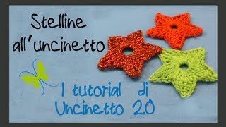 Tutorial uncinetto  Stella a 5 punte [upl. by Shulamith]