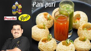 Venkatesh Bhat makes Panipoori  பானி பூரி  PANI POORI recipe  homemade panipoori  Chaat special [upl. by Lagas]