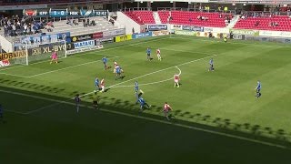 Hallbergs superträff ger KFF ledningen  TV4 Sport [upl. by Finnie942]