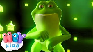 Dance little froggie 🐸 Frog dance for kids  HeyKids Nursery Rhymes  Animaj Kids [upl. by Carolann]