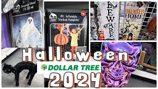 Dollar Tree Halloween Decor 2024  Whats NEW and Whats Back [upl. by Aivad]