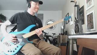 Kublai Khan Tx  Boomslang Bass Cover [upl. by Masterson984]