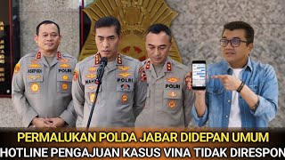 Permalukan Polda Jabar Didepan Umum IndraGiri Tunjukkan Isi Chat Pengajuan Kasus Vina TidakDirespon [upl. by Dorrie]