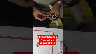 Watch repair battery replacement strap change watch Accessor youtubeshorts reels watchbattery [upl. by Alleusnoc153]