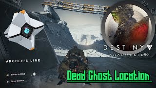 Destiny 2 Shadowkeep  Dead Ghost Location  Archers Line [upl. by Renard]