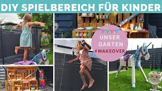 Garten für Kinder gestalten Ideen  Kindgerechter Garten Spielecke anlegen Gartengestaltung Spiele [upl. by Auqinal449]