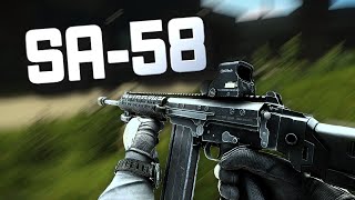 ТАРКОВ  SA58 FN FAL  САШКА САШОК САШУЛЯ в Escape From Tarkov  Обзор [upl. by Ahsinaw]