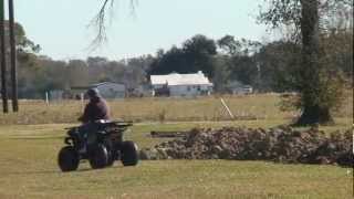 150cc ATV  Coolster 3150DX2 Test Ride Blaze Powersports and Outdoors atvsinacadianaweeblycom [upl. by Ereynihc]