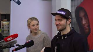 Felix Neureuther und Miriam Gössner bei nachspielzeitrocks [upl. by Llehsam]