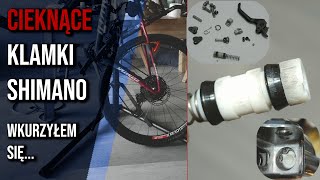 Częsty problembłąd Shimano Cieknące klamki Deore M6100 [upl. by Noirod]