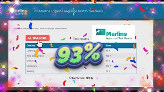 Marlins Test For Seafarer Score 93 [upl. by Gnni]