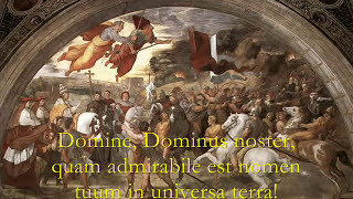 Domine Dominus Noster  Gregorian Chant Catholic Hymns [upl. by Anallij]