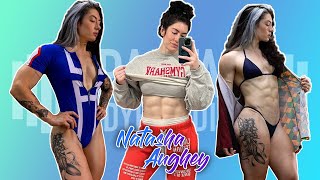 Natasha Aughey back workout  Spartan Bodybuilding [upl. by Adamec353]