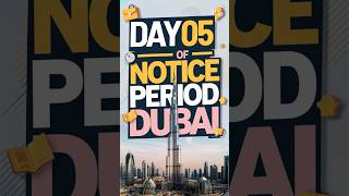 Average SALARY IN DUBAI  Day 0530 Notice Period In Dubai iamhvr dubaijobs 30daynoticeperiod [upl. by Naleek]